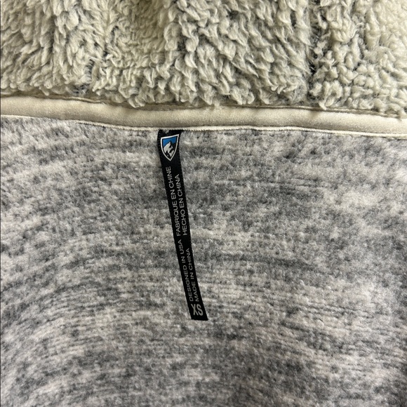 Kuhl Ascendyr Hooded Fleece Jacket with Pockets , Size XS, Ash gray, EUC - Picture 10 of 10